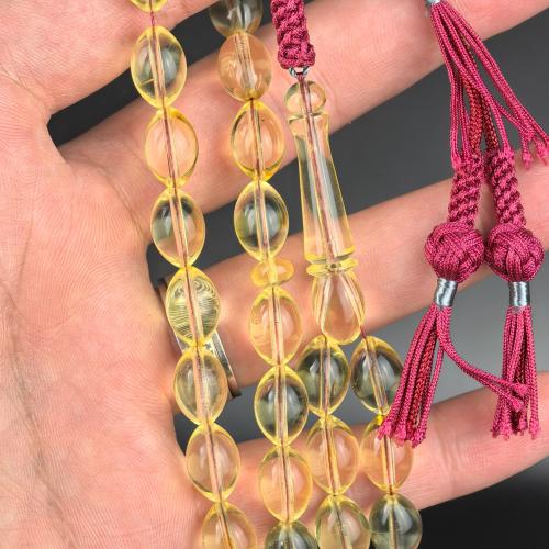 مسباح كهرمان حر شفاف