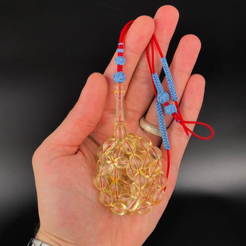 مسباح كهرمان حر شفاف