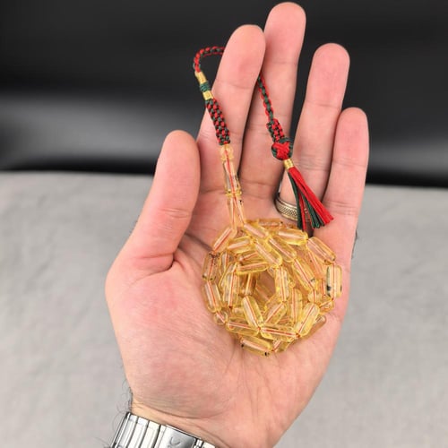 مسباح كهرمان حر شفاف