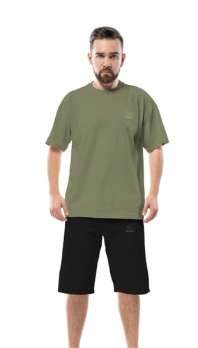 طقم بجامة صيفي رجالي سروال برمودا