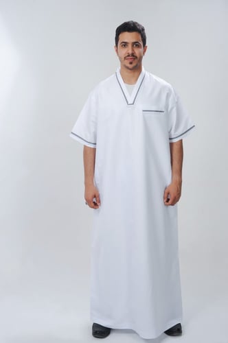 جلابية رجالي نص كم M