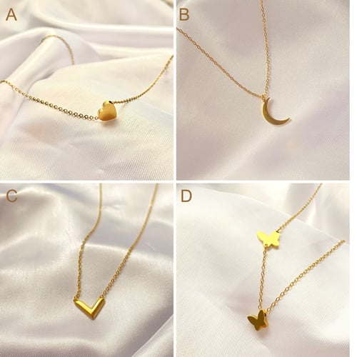 بوكس الورد مع سلسال باللون الذهبي