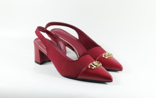 صندل كعب عريض كاجوال