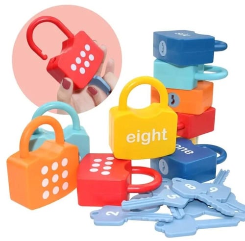 مجموعة أقفال الحروف والأرقام