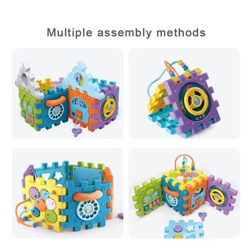 لعبة بيبي مكعب انشطة متعددة الافكار