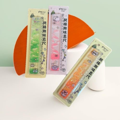 توزيعات مدرسية ساعة رملية بشكل مسطرة