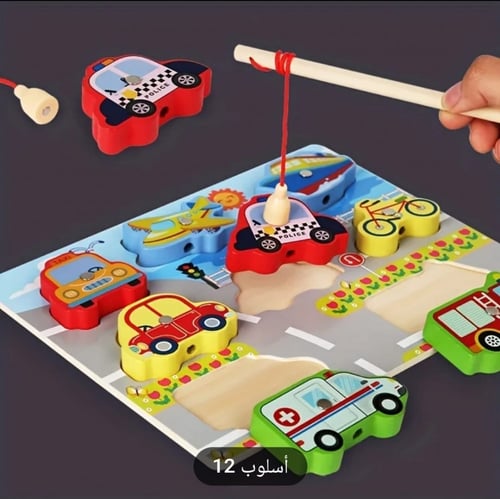 لعبة لضم مونتيسوري 3 في 1