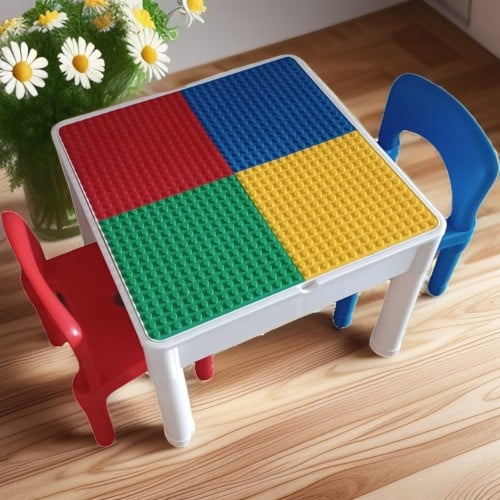 طاولة تركيبات الليقو والانشطة متعددة الاستخدام