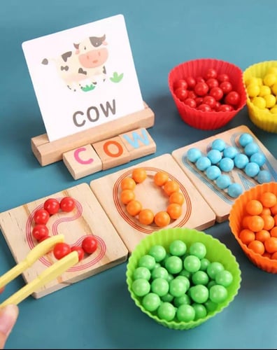 تعلم الحروف الانجليزية وتركيب الكلمات