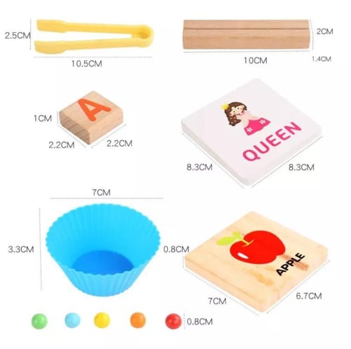 تعلم الحروف الانجليزية وتركيب الكلمات