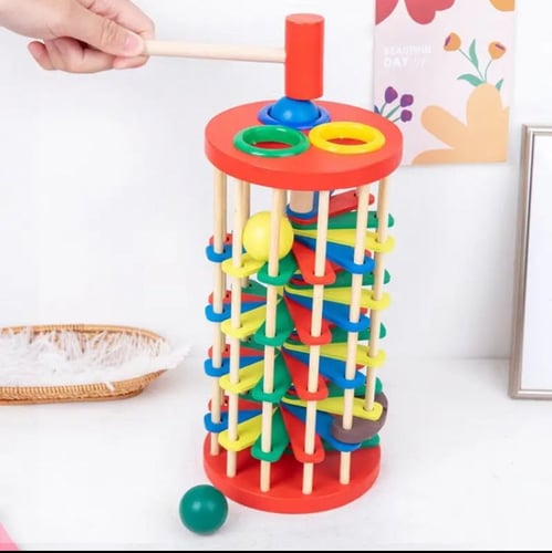 لعبة منتسوري طرق سلم الكور