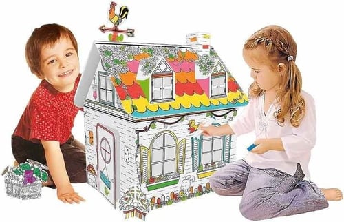 لعبة كوخ التلوين