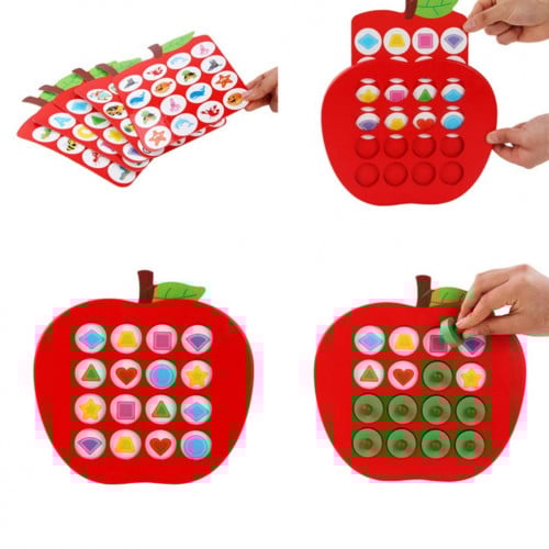 لعبة الذاكرة الخشبية