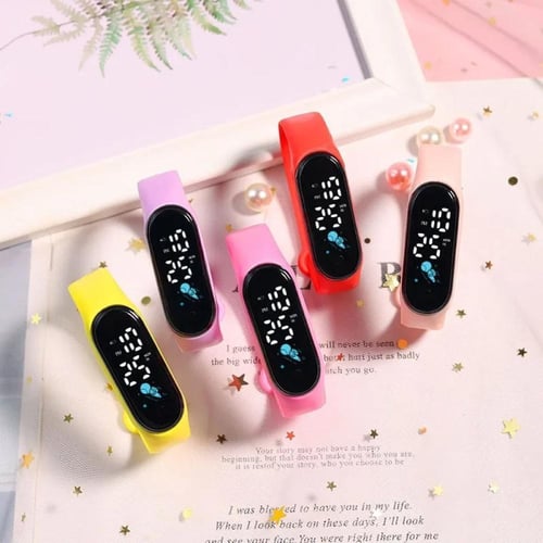 ساعات ذكية رقمية للاطفال بالوان متعدة