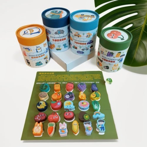 لعبة منتسوري لضم تطابق بازل