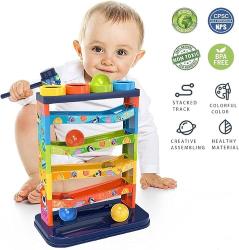 لعبة طرق وتدحرج الكور للاطفال