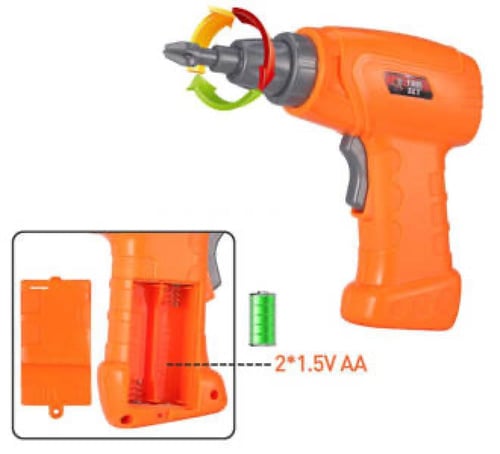 لعبة الدريل والبراغي 164 قطعة