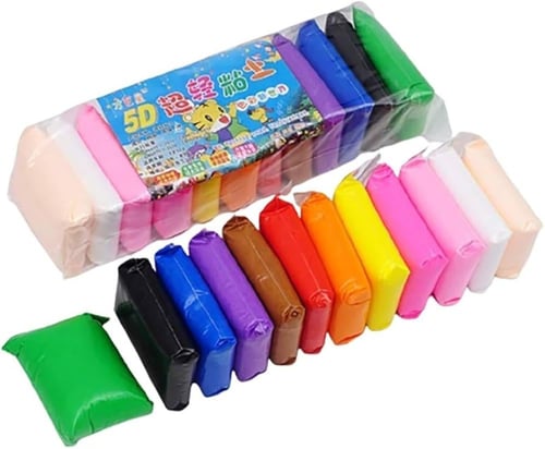 صلصال الفوم 12 لون