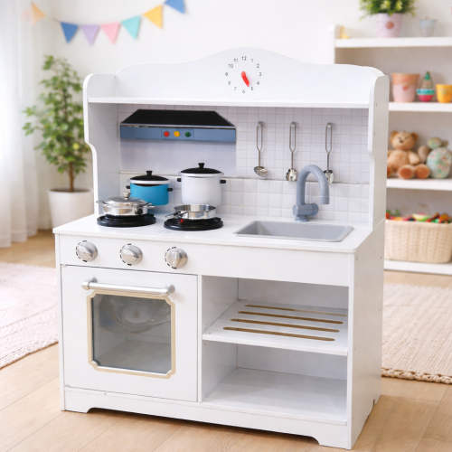 مطبخ خشبي تفاعلي للصغار