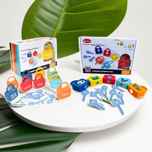 مجموعة أقفال الحروف والأرقام