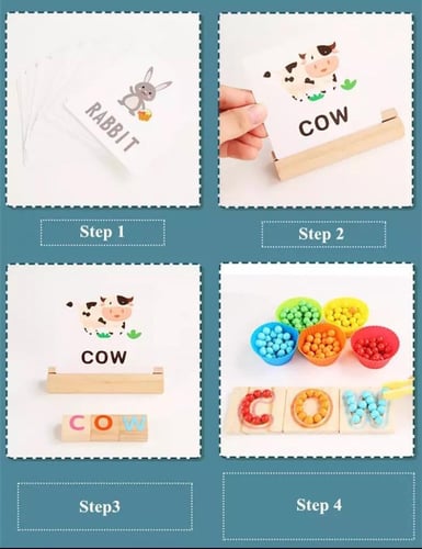 تعلم الحروف الانجليزية وتركيب الكلمات