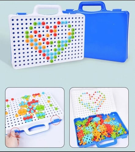 لعبة الدريل والبراغي 164 قطعة