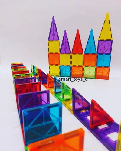 تركيبات الابداع المغناطيسية 120 قطعة