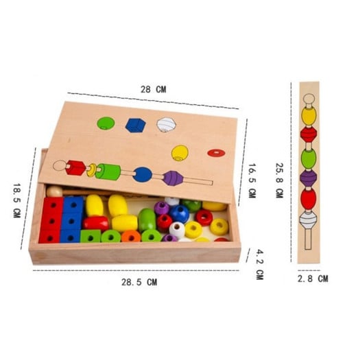 لضم الخرز والانماط