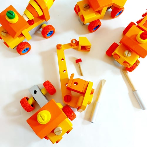 فك وتركيب اليات البناء