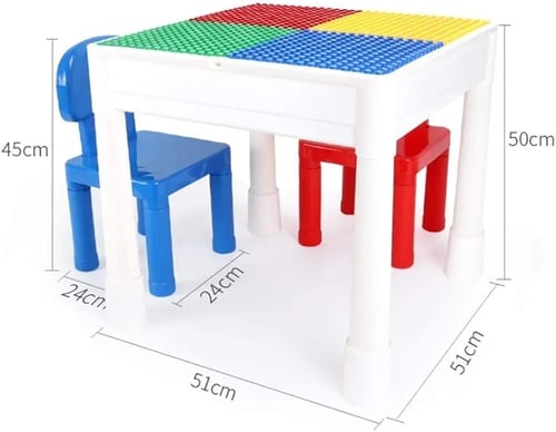 طاولة تركيبات الليقو والانشطة متعددة الاستخدام