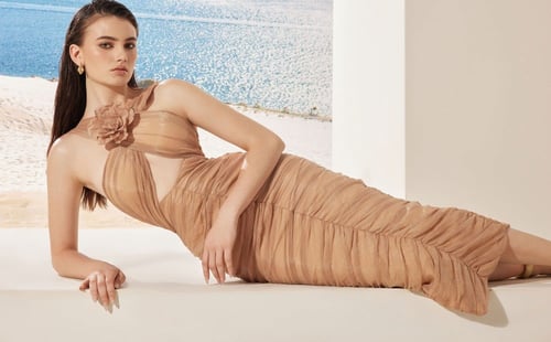 فستان فلامنجو