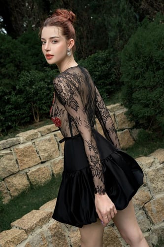 فستان زهرة الثلج