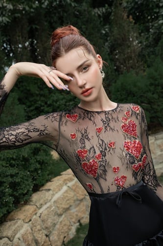 فستان زهرة الثلج