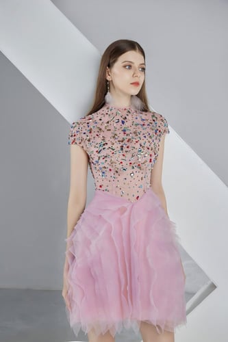 فستان السنفيتون القصير