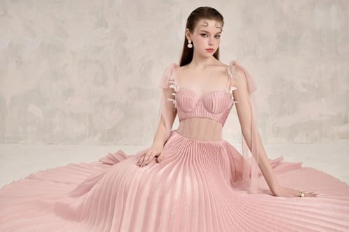 فستان روسالي