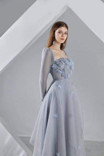 فستان زهرة اللولبية