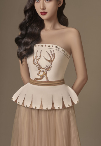 فستان زهرة الطاووس