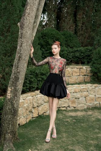 فستان زهرة الثلج