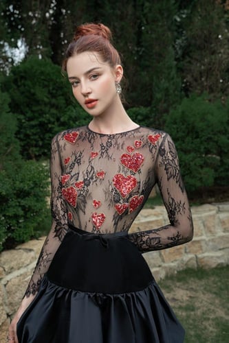 فستان زهرة الثلج