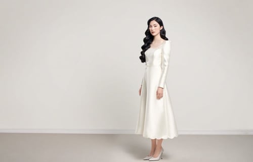 فستان الشيح