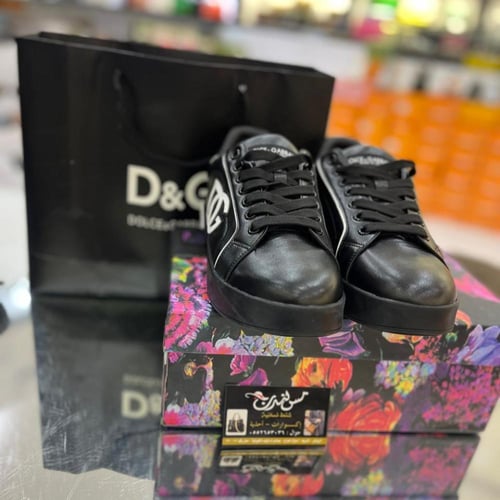 شوز اسود /ابيض موديل 1308