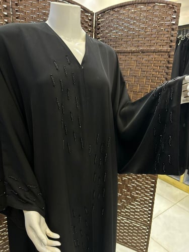 عباية قماش كويتي موديل 6947