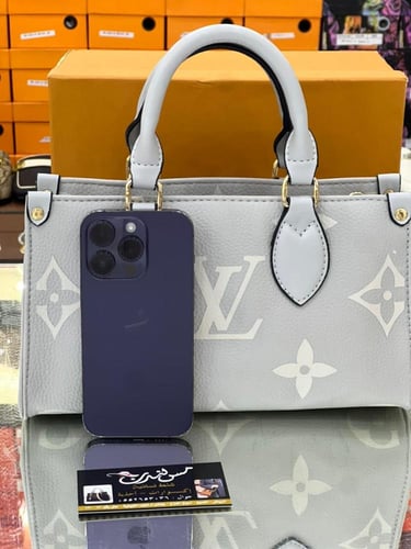 شنطة حجم وسط رمادي 6893