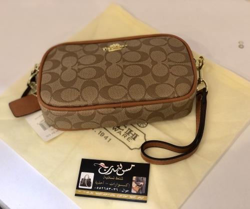 شنطة صغيرة بيج/جملي 991