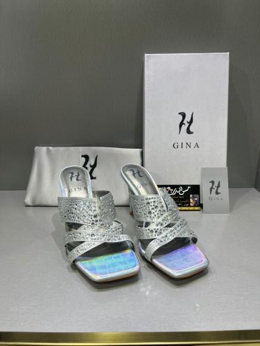 كعب فضي موديل 664