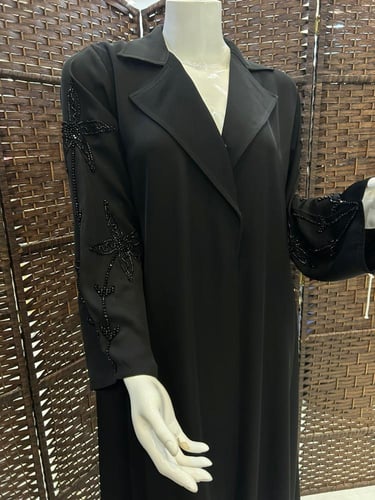 عباية قماش كويتي موديل 6949