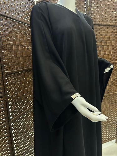 عباية قماش كويتي موديل 6951