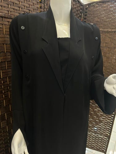 عباية قماش كويتي موديل 6948