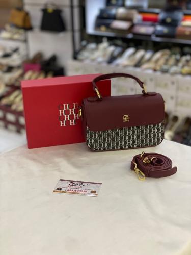 شنطة صغيرة عنابي 170127