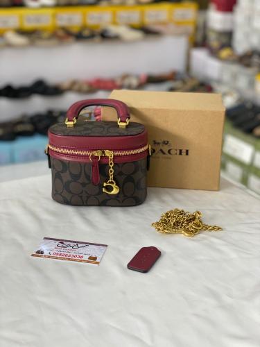 شنطة صغيرة بني /عنابي 170174